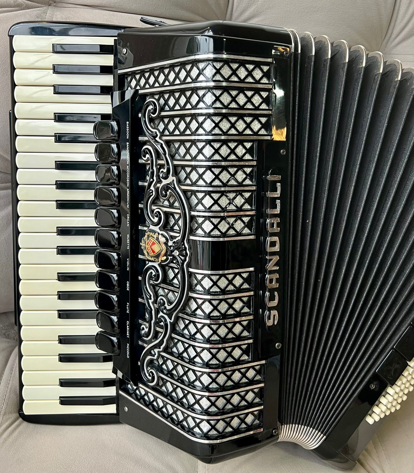 Acordeon Scandalli - Super VI - Farfisa